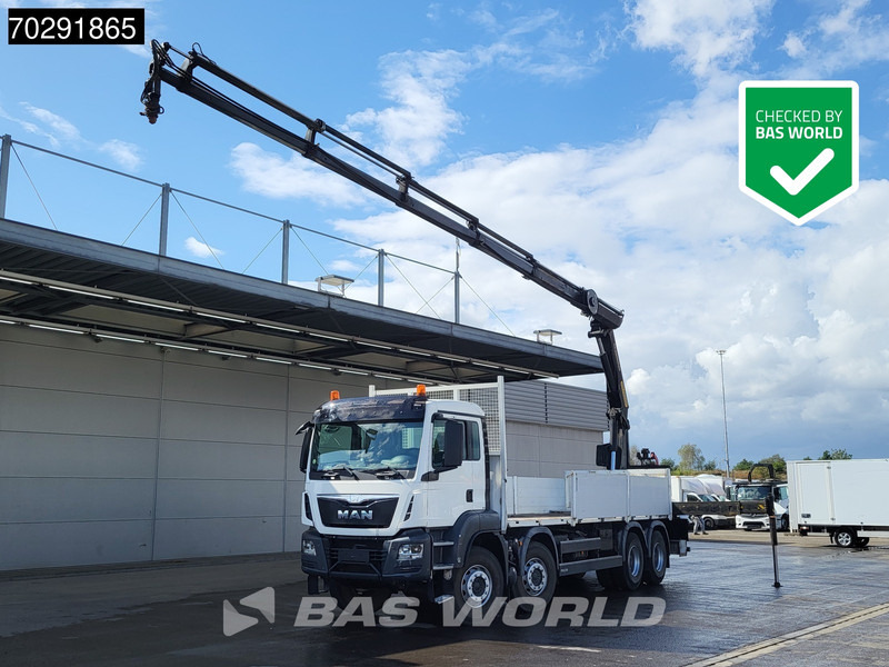 MAN TGS 35.400 8X4 Palfinger PK23002 SH Big-Axle Euro 6 - Dropside/ Flatbed truck, Crane truck: picture 1 MAN TGS 35.400 8X4 Palfinger PK23002 SH Big-Axle Euro 6 - Dropside/ Flatbed truck, Crane truck: picture 1