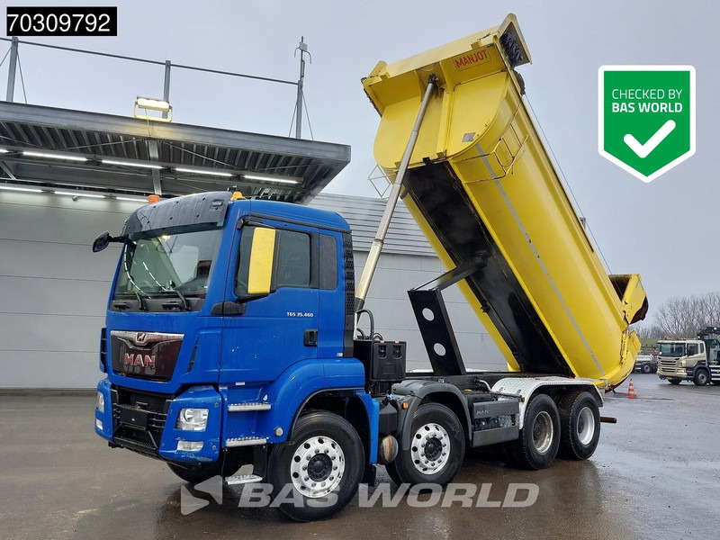 MAN TGS 35.460 8X4 17m3 tipper Steel suspension Big-Axle Automatic Retarder Euro 6 - Tipper: picture 1 MAN TGS 35.460 8X4 17m3 tipper Steel suspension Big-Axle Automatic Retarder Euro 6 - Tipper: picture 1