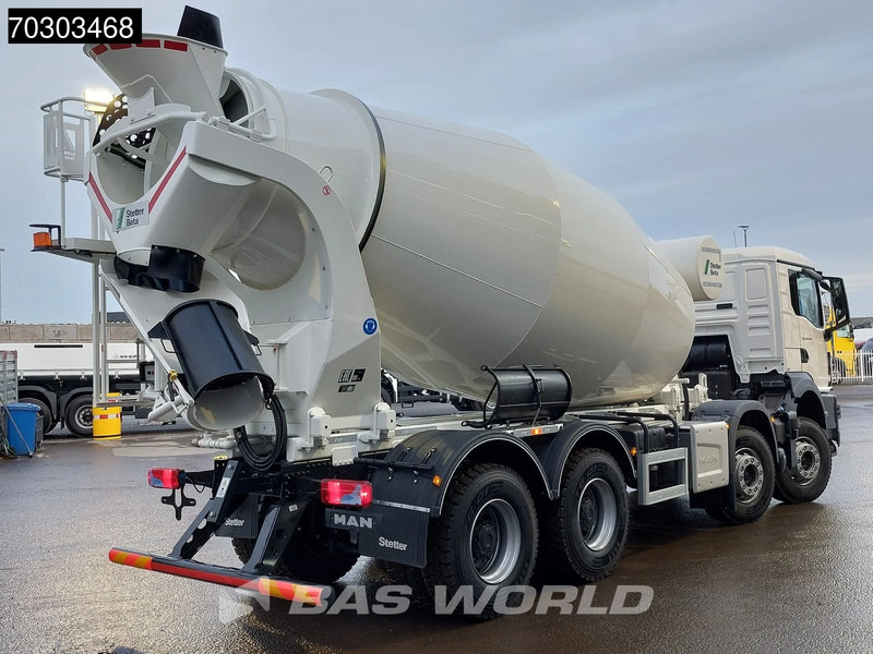 MAN TGS 41.440 8X4 NEW! 12m3 Stetter Mixer Big-Axle Steelsuspension Automatic Euro 6 - Concrete mixer truck: picture 5 MAN TGS 41.440 8X4 NEW! 12m3 Stetter Mixer Big-Axle Steelsuspension Automatic Euro 6 - Concrete mixer truck: picture 5