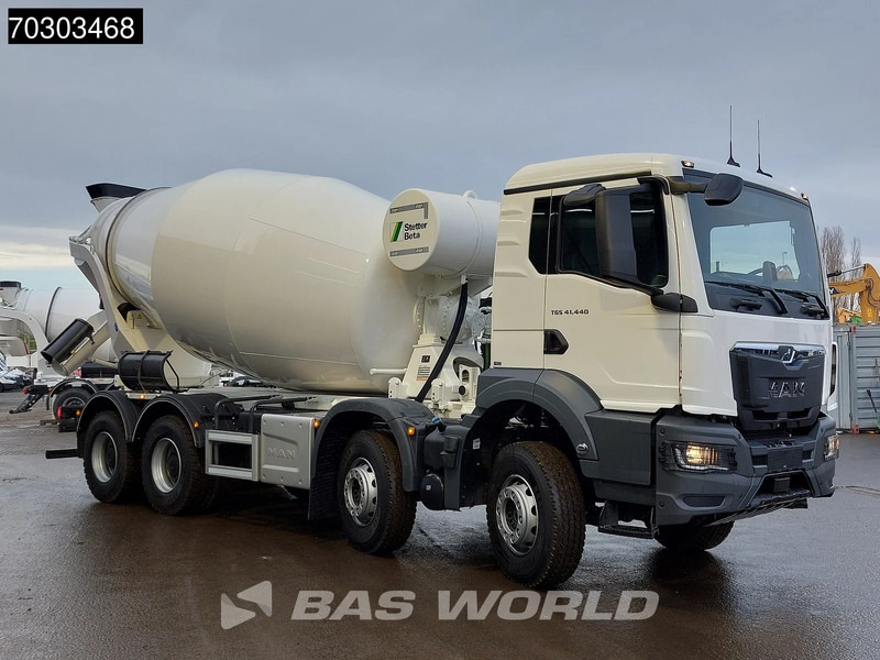 MAN TGS 41.440 8X4 NEW! 12m3 Stetter Mixer Big-Axle Steelsuspension Automatic Euro 6 - Concrete mixer truck: picture 3 MAN TGS 41.440 8X4 NEW! 12m3 Stetter Mixer Big-Axle Steelsuspension Automatic Euro 6 - Concrete mixer truck: picture 3