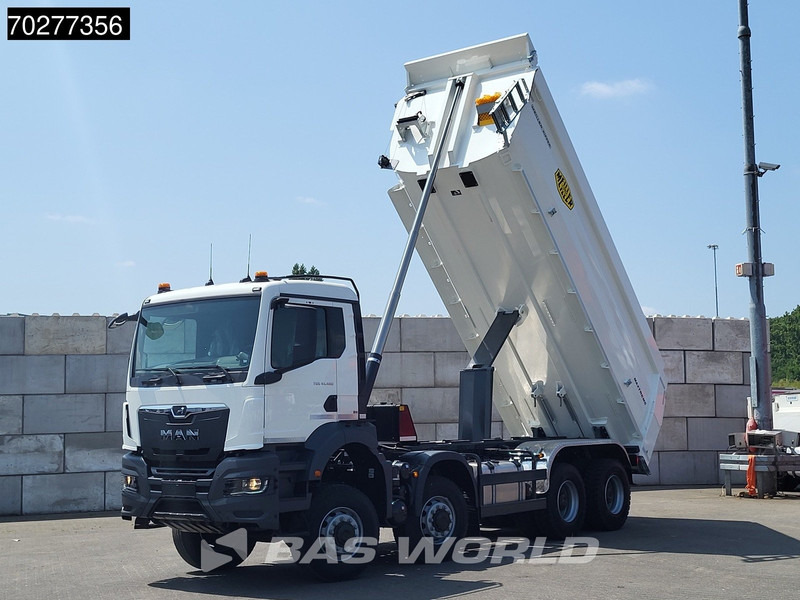 MAN TGS 41.480 8X6 NEW! 19m3 Meiller Tipper Big-Axle Steel suspension Automatic Euro 6 - Tipper: picture 2 MAN TGS 41.480 8X6 NEW! 19m3 Meiller Tipper Big-Axle Steel suspension Automatic Euro 6 - Tipper: picture 2