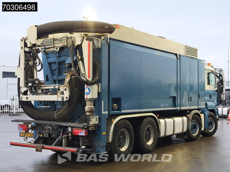 MAN TGS 41.480 TGS 8X4 RSP 2-turbinate suction unit excavator Hydraulic arm Remote control Euro 5 - Vacuum truck: picture 5 MAN TGS 41.480 TGS 8X4 RSP 2-turbinate suction unit excavator Hydraulic arm Remote control Euro 5 - Vacuum truck: picture 5