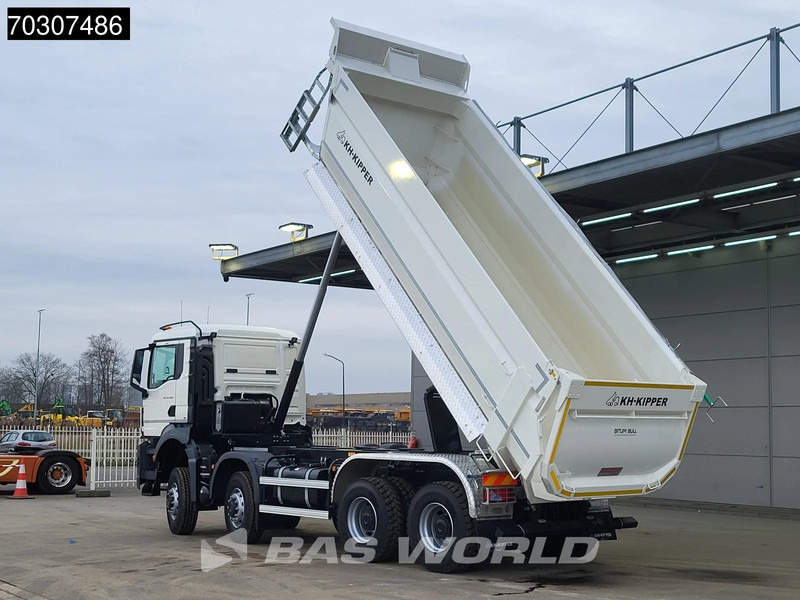 MAN TGS 41.480 TGS 8X6 NEW! 8x6 19m3 tipper Steel suspension Automatic Euro 6 - Tipper: picture 2 MAN TGS 41.480 TGS 8X6 NEW! 8x6 19m3 tipper Steel suspension Automatic Euro 6 - Tipper: picture 2