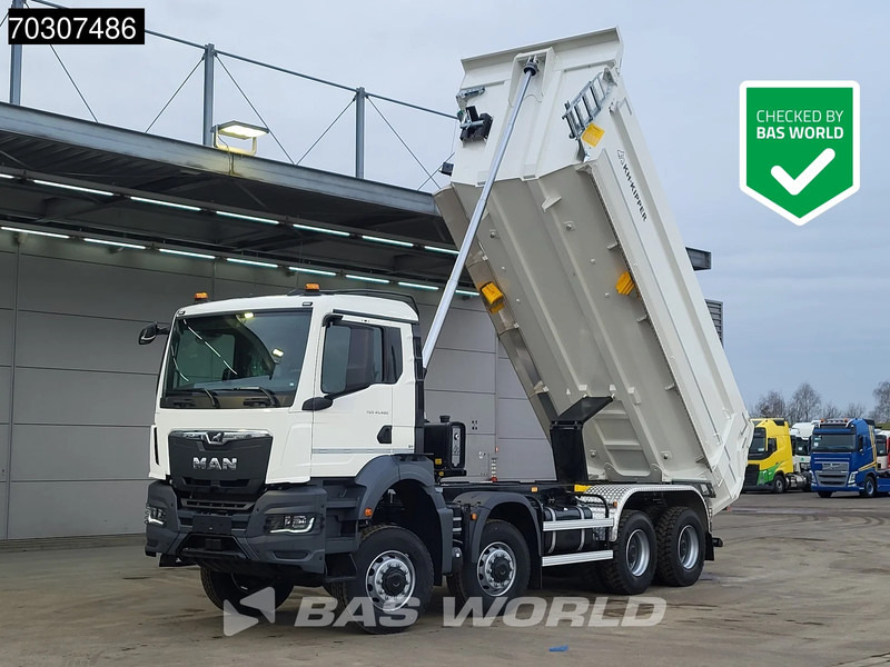 MAN TGS 41.480 TGS 8X6 NEW! 8x6 19m3 tipper Steel suspension Automatic Euro 6 - Tipper: picture 1 MAN TGS 41.480 TGS 8X6 NEW! 8x6 19m3 tipper Steel suspension Automatic Euro 6 - Tipper: picture 1