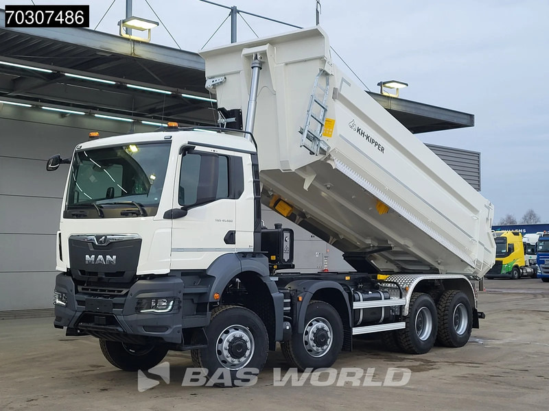 MAN TGS 41.480 TGS 8X6 NEW! 8x6 19m3 tipper Steel suspension Automatic Euro 6 - Tipper: picture 3 MAN TGS 41.480 TGS 8X6 NEW! 8x6 19m3 tipper Steel suspension Automatic Euro 6 - Tipper: picture 3