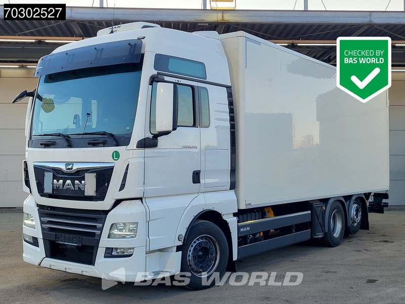 MAN TGX 26.470 6X2 2000kg Ladebordwand Retarder Lift Axle Automatic Euro 6 - Box truck: picture 1 MAN TGX 26.470 6X2 2000kg Ladebordwand Retarder Lift Axle Automatic Euro 6 - Box truck: picture 1