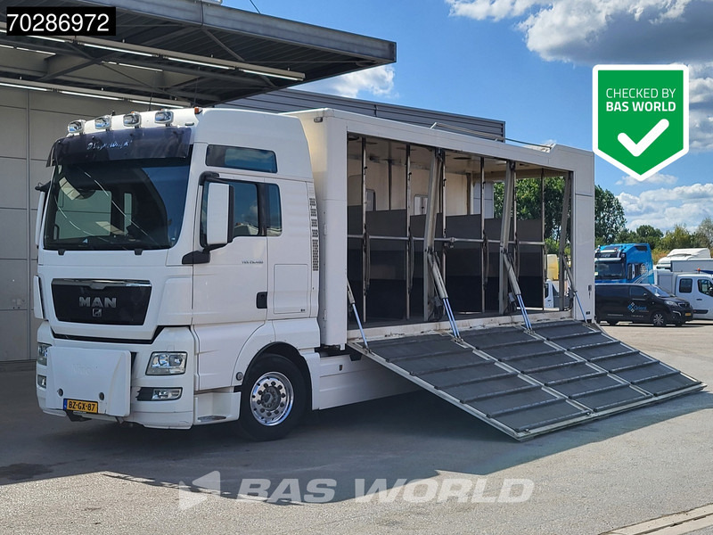 MAN TGX 26.480 TGX 6X2 NL-Truck BDF HorseTransport Lift+steering axle Standklima Automatic Xenon Alcoa´s Euro 5 - Container transporter/ Swap body truck: picture 1 MAN TGX 26.480 TGX 6X2 NL-Truck BDF HorseTransport Lift+steering axle Standklima Automatic Xenon Alcoa´s Euro 5 - Container transporter/ Swap body truck: picture 1