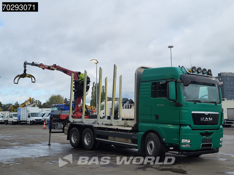 MAN TGX 26.540 6X4 TAJFUN L150Z.96 woodcrane Holztransport Manual Retarder Euro 5 - Logging truck, Crane truck: picture 3 MAN TGX 26.540 6X4 TAJFUN L150Z.96 woodcrane Holztransport Manual Retarder Euro 5 - Logging truck, Crane truck: picture 3