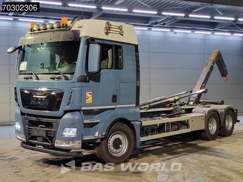 MAN TGX 28.460 TGX 6X2 20tons AJK containersystem Automatic Euro 6 - Hook lift truck: picture 3 MAN TGX 28.460 TGX 6X2 20tons AJK containersystem Automatic Euro 6 - Hook lift truck: picture 3