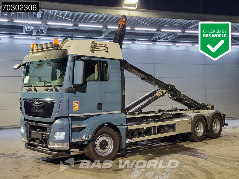 MAN TGX 28.460 TGX 6X2 20tons AJK containersystem Automatic Euro 6 - Hook lift truck: picture 1 MAN TGX 28.460 TGX 6X2 20tons AJK containersystem Automatic Euro 6 - Hook lift truck: picture 1