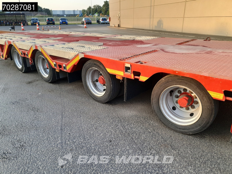 Low loader semi-trailer MEUSBURGER MTS-4 4 axles Extendable 7M 1xLift+2xLenkachse: picture 14