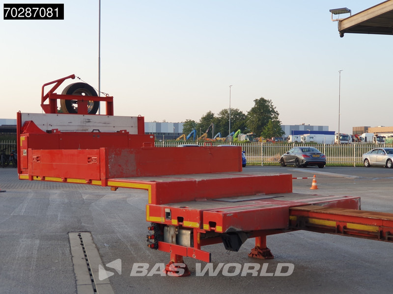 Low loader semi-trailer MEUSBURGER MTS-4 4 axles Extendable 7M 1xLift+2xLenkachse: picture 7