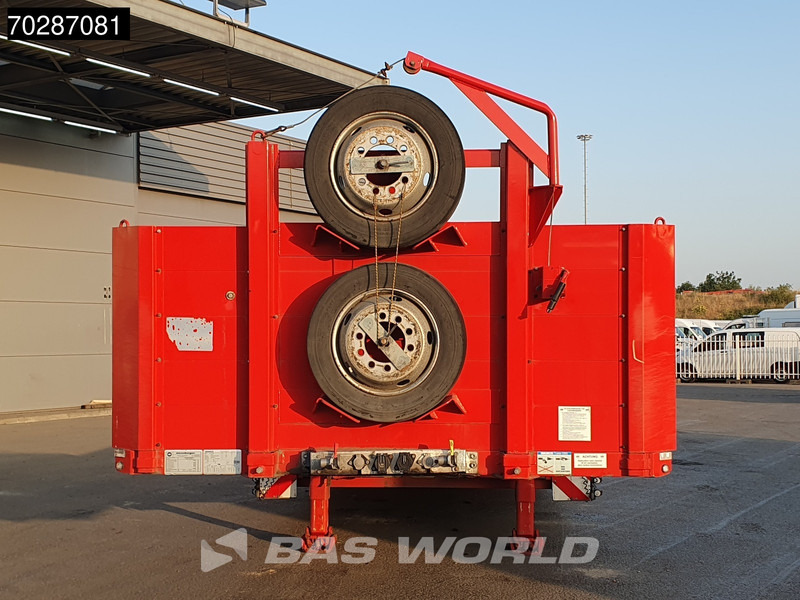 Low loader semi-trailer MEUSBURGER MTS-4 4 axles Extendable 7M 1xLift+2xLenkachse: picture 20
