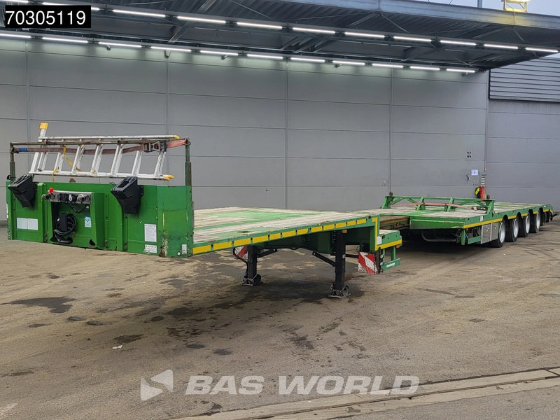 MEUSBURGER MTS-4 Extendable 400cm 2xSteering Axle - Low loader semi-trailer: picture 2 MEUSBURGER MTS-4 Extendable 400cm 2xSteering Axle - Low loader semi-trailer: picture 2