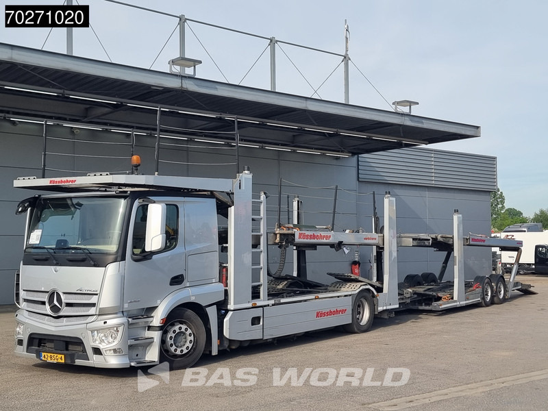 Mercedes-Benz Actros 1843 4X2 NL-Truck 8 Cars Hydraulic Winch Kässbohrer Car Transporter Euro 6 - Autotransporter truck: picture 1 Mercedes-Benz Actros 1843 4X2 NL-Truck 8 Cars Hydraulic Winch Kässbohrer Car Transporter Euro 6 - Autotransporter truck: picture 1
