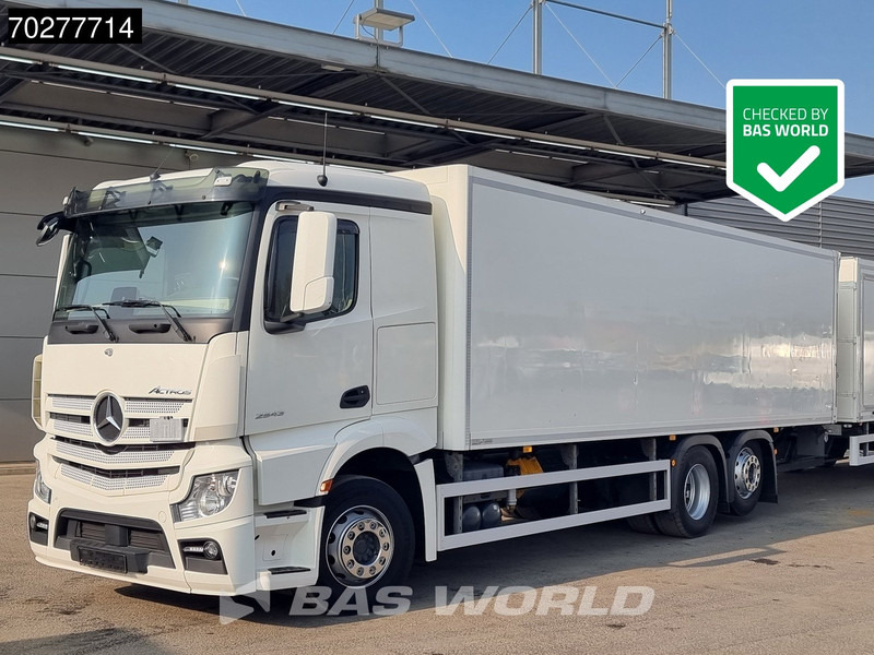 Mercedes-Benz Actros 2543 6X2 Retarder Lift+Lenkachse Navi Automatic Euro 6 - Box truck: picture 1 Mercedes-Benz Actros 2543 6X2 Retarder Lift+Lenkachse Navi Automatic Euro 6 - Box truck: picture 1