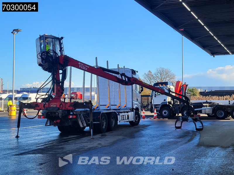 Mercedes-Benz Actros 2663 Actros 6X4 Timber truck FTG V10CX.81 wood crane Big-Axle Automatic Euro 6 - Logging truck, Crane truck: picture 5 Mercedes-Benz Actros 2663 Actros 6X4 Timber truck FTG V10CX.81 wood crane Big-Axle Automatic Euro 6 - Logging truck, Crane truck: picture 5