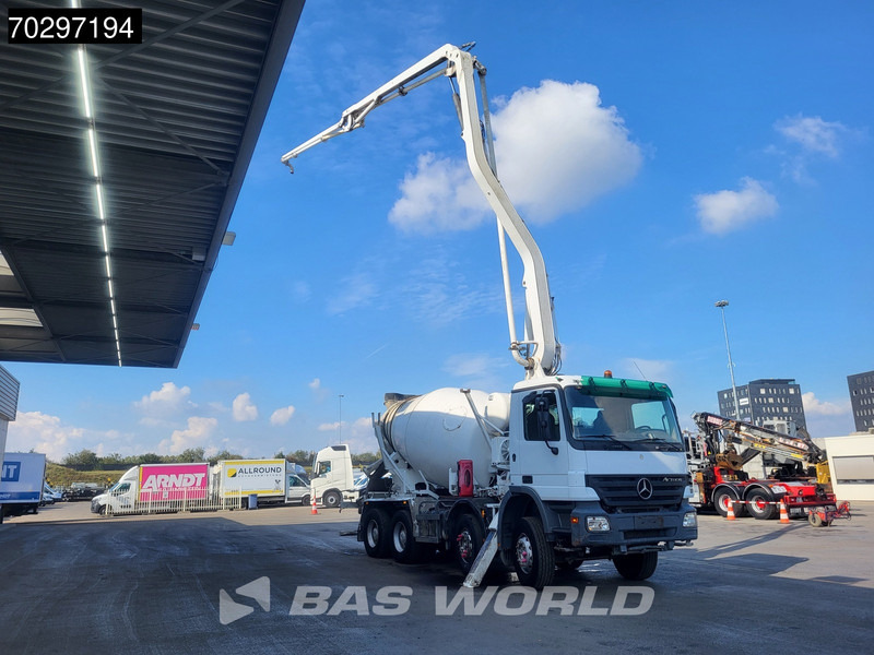 Mercedes-Benz Actros 3236 8X4 Mecbo M 23.3/100-BZ PUMI Big-Axle Steelsuspension 3-Pedals Euro 3 - Concrete pump truck: picture 3 Mercedes-Benz Actros 3236 8X4 Mecbo M 23.3/100-BZ PUMI Big-Axle Steelsuspension 3-Pedals Euro 3 - Concrete pump truck: picture 3