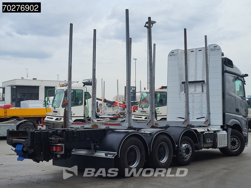Mercedes-Benz Actros 3563 8X4 Timber truck wood transport Big-Axle Lift+Lenkachse Euro 6 - Logging truck: picture 5 Mercedes-Benz Actros 3563 8X4 Timber truck wood transport Big-Axle Lift+Lenkachse Euro 6 - Logging truck: picture 5