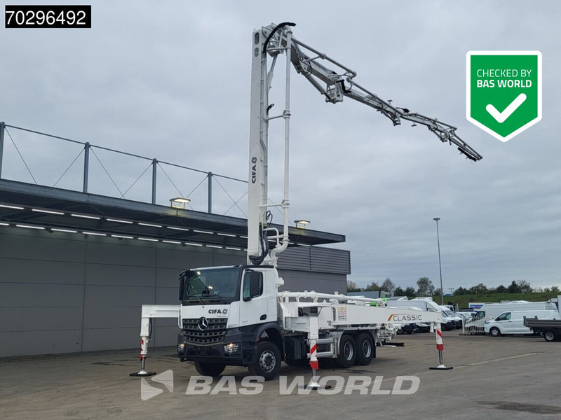 Mercedes-Benz Arocs 2646 6X4 NEW! 36 meter Concrete Pump CIFA K36C-PU17080 Automatic Euro 6 - Concrete pump truck: picture 1 Mercedes-Benz Arocs 2646 6X4 NEW! 36 meter Concrete Pump CIFA K36C-PU17080 Automatic Euro 6 - Concrete pump truck: picture 1
