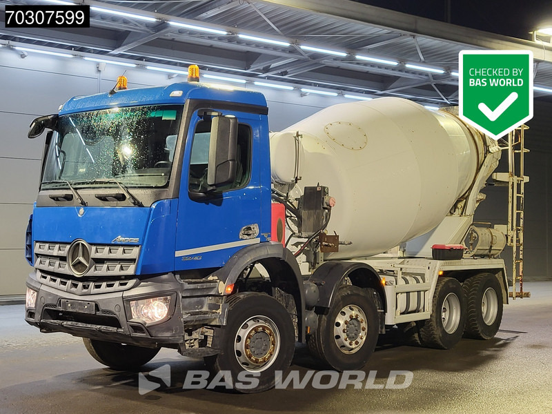 Mercedes-Benz Arocs 3240 8X4 9m3 Stetter Mixer Full Steel Euro 6 - Concrete mixer truck: picture 1 Mercedes-Benz Arocs 3240 8X4 9m3 Stetter Mixer Full Steel Euro 6 - Concrete mixer truck: picture 1