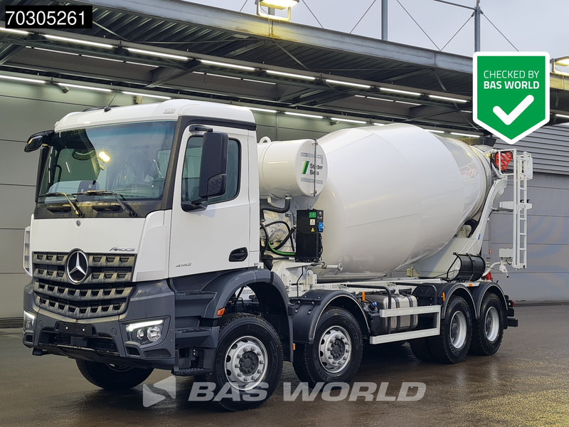 Mercedes-Benz Arocs 4142 8X4 12m3 Stetter Mixer Euro 6 - Concrete mixer truck: picture 1 Mercedes-Benz Arocs 4142 8X4 12m3 Stetter Mixer Euro 6 - Concrete mixer truck: picture 1
