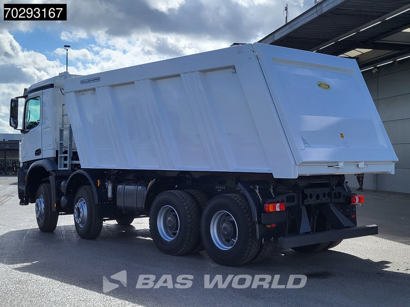 New Tipper Mercedes-Benz Arocs 4145 8X4 New! 22m3 Meiller Kipper Big-Axle Steelsuspension Manual Euro 3: picture 6
