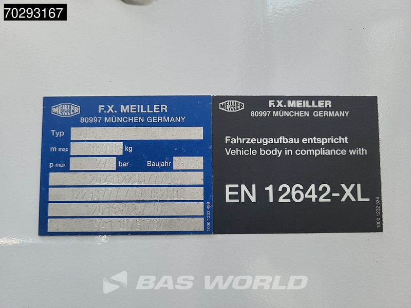 New Tipper Mercedes-Benz Arocs 4145 8X4 New! 22m3 Meiller Kipper Big-Axle Steelsuspension Manual Euro 3: picture 15