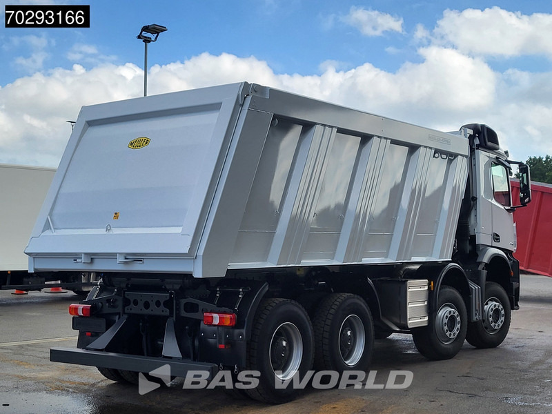 New Tipper Mercedes-Benz Arocs 4245 8X4 New! 22m3 Meiller Kipper Big-Axle Steelsuspension Manual Euro 3: picture 8
