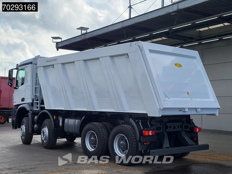 New Tipper Mercedes-Benz Arocs 4245 8X4 New! 22m3 Meiller Kipper Big-Axle Steelsuspension Manual Euro 3: picture 6