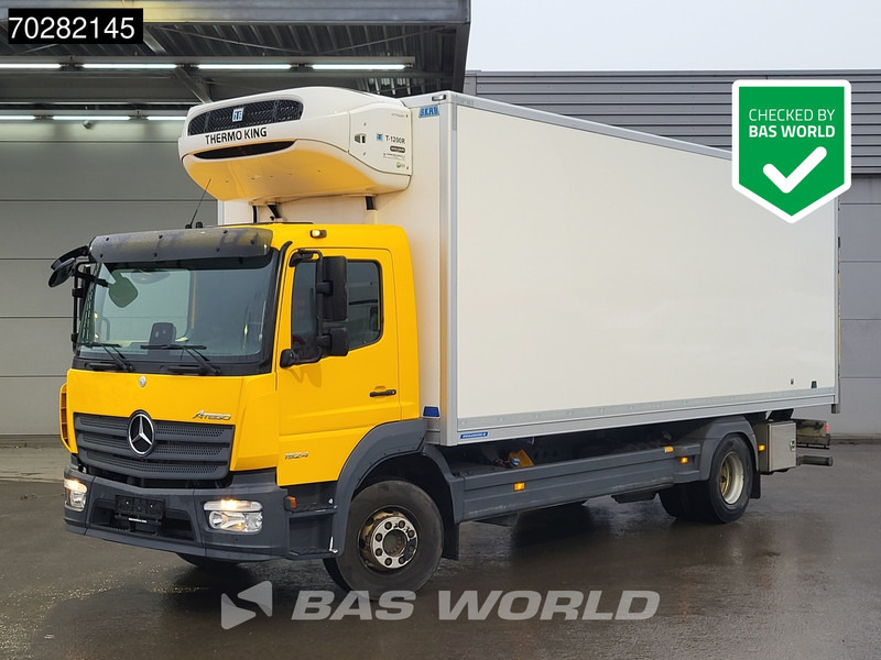 Mercedes-Benz Atego 1524 Atego 4X2 15tonner Thermo King T-1200R 1500kg Ladebordwand Euro 6 - Refrigerator truck: picture 1 Mercedes-Benz Atego 1524 Atego 4X2 15tonner Thermo King T-1200R 1500kg Ladebordwand Euro 6 - Refrigerator truck: picture 1