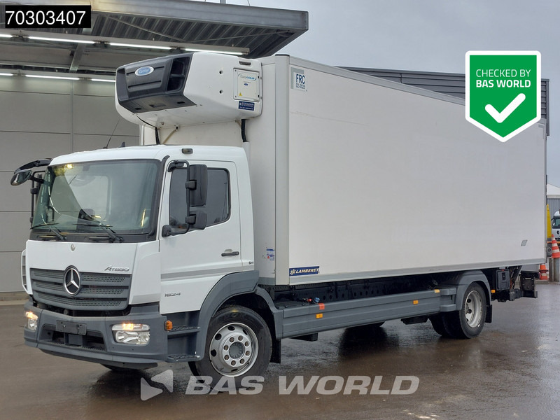 Mercedes-Benz Atego 1624 4X2 Damaged box! Carrier Supra 1250 1500kg Ladebordwand Automatic - Refrigerator truck: picture 1 Mercedes-Benz Atego 1624 4X2 Damaged box! Carrier Supra 1250 1500kg Ladebordwand Automatic - Refrigerator truck: picture 1