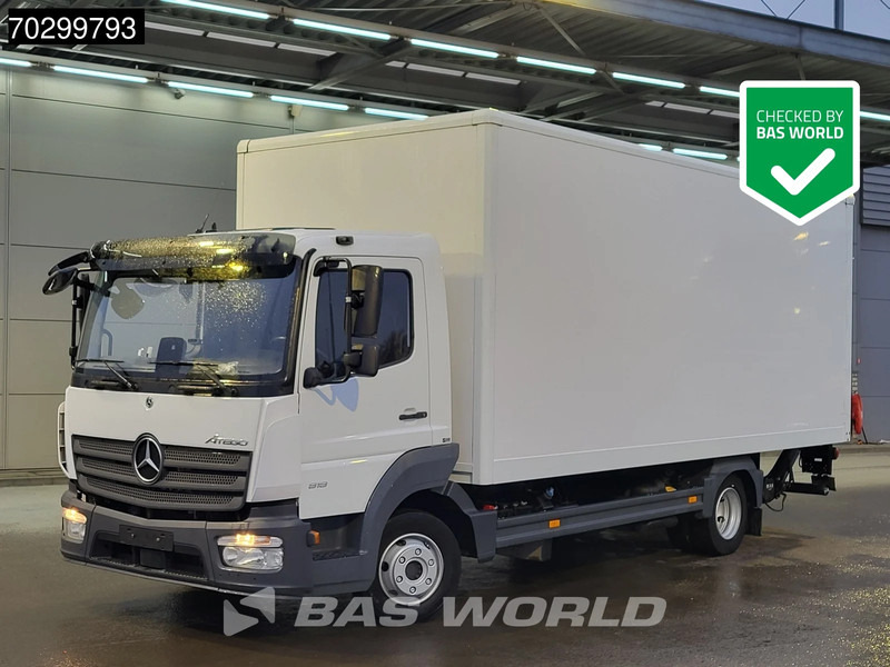 Mercedes-Benz Atego 818 4X2 8tonner Automatic 1000kg Ladebordwand Airco cruise control Euro 6 - Box truck: picture 1 Mercedes-Benz Atego 818 4X2 8tonner Automatic 1000kg Ladebordwand Airco cruise control Euro 6 - Box truck: picture 1