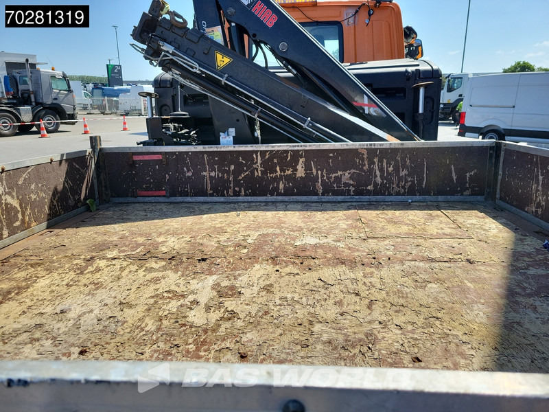 Dropside/ Flatbed truck, Crane truck Mercedes-Benz U20 4X4 Hiab 022D-3 HIDUO Kran Crane Hydraulic Euro 5: picture 18
