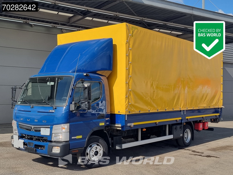 Mitsubishi 7C18 4X2 7.5tonner Curtainsider Ladebordwand Automatic Euro 6 - Curtainsider truck: picture 1 Mitsubishi 7C18 4X2 7.5tonner Curtainsider Ladebordwand Automatic Euro 6 - Curtainsider truck: picture 1