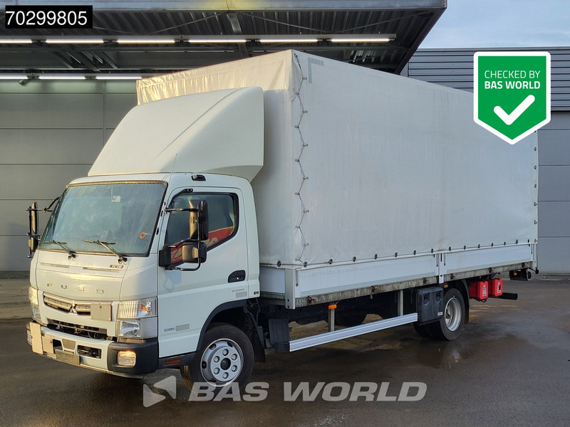 Mitsubishi Fuso 7C 18 4X2 Steelsuspension 1000kg Ladebordwand Automatic Euro 6 - Curtainsider truck: picture 1 Mitsubishi Fuso 7C 18 4X2 Steelsuspension 1000kg Ladebordwand Automatic Euro 6 - Curtainsider truck: picture 1