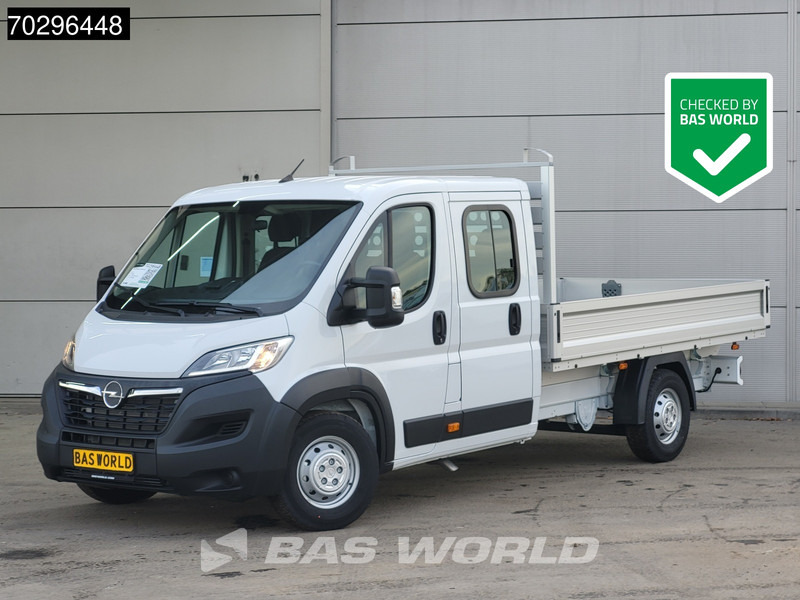 Opel Movano 140PK Dubbel Cabine Open Laadbak Airco Cruise Euro6 Pritsche Pickup Open Box A/C Cruise control - Open body delivery van: picture 1 Opel Movano 140PK Dubbel Cabine Open Laadbak Airco Cruise Euro6 Pritsche Pickup Open Box A/C Cruise control - Open body delivery van: picture 1