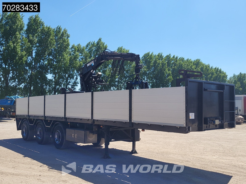 Pacton TPD347 TUV 02/26 2x Steering Axle Crane 16R - Dropside/ Flatbed semi-trailer: picture 3 Pacton TPD347 TUV 02/26 2x Steering Axle Crane 16R - Dropside/ Flatbed semi-trailer: picture 3