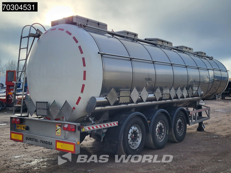 Parcisa D-2713 TUV 06/26 ADR Lifting Axle FUEL - Tank semi-trailer: picture 5 Parcisa D-2713 TUV 06/26 ADR Lifting Axle FUEL - Tank semi-trailer: picture 5