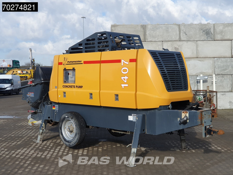 Putzmeister BSA 1407 D5 CONCRETE PUMP - Concrete equipment: picture 5 Putzmeister BSA 1407 D5 CONCRETE PUMP - Concrete equipment: picture 5