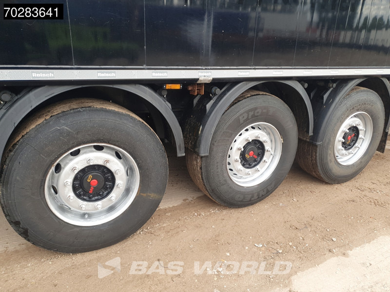 Walking floor semi-trailer Reisch RSBS-3-15 3 axles LANG-LKW 10mm Lift Axle Very good condition: picture 15