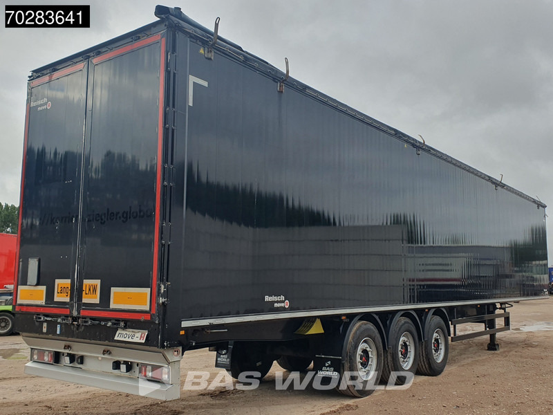 Walking floor semi-trailer Reisch RSBS-3-15 3 axles LANG-LKW 10mm Lift Axle Very good condition: picture 5
