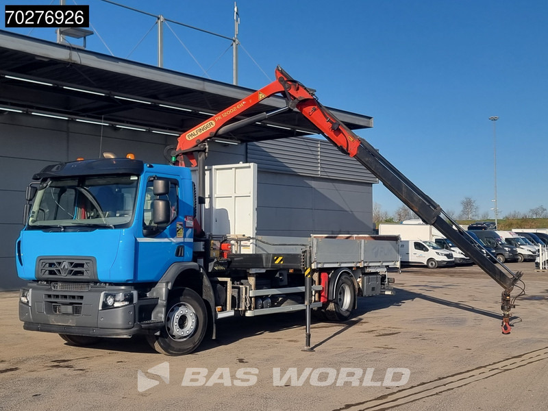 Dropside/ Flatbed truck, Crane truck Renault C 320 4X2 Palfinger PK12002EH Kran Crane Remote Euro 6: picture 5
