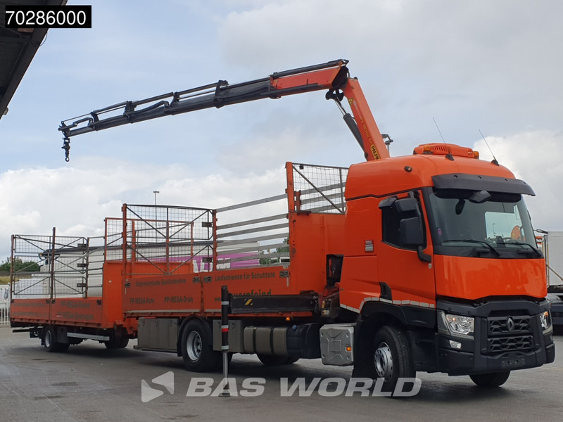 Renault C 380 4X2 Combi Palfinger PK18002-EH Kran Crane Retarder Euro 6 - Dropside/ Flatbed truck, Crane truck: picture 3 Renault C 380 4X2 Combi Palfinger PK18002-EH Kran Crane Retarder Euro 6 - Dropside/ Flatbed truck, Crane truck: picture 3