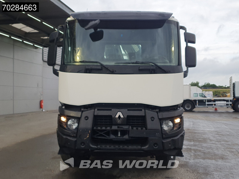 Dropside/ Flatbed truck, Crane truck Renault C 380 4X2 HIAB 122 B-3 HIDUO Kran Crane Steelsuspension Big-Axle Euro 6: picture 12
