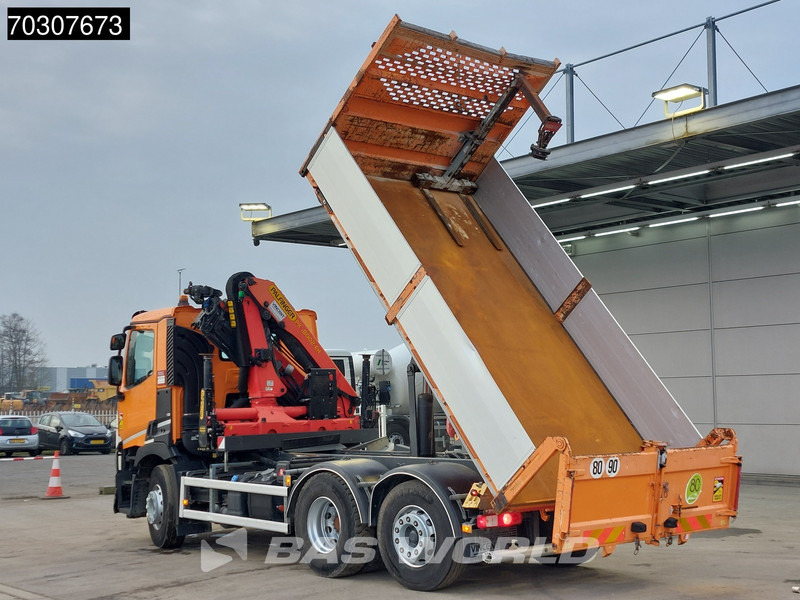 Renault C 380 6X2 Palfinger PK 18002-EH Kran Crane 6m3 tipper Automatic Euro 6 - Tipper, Crane truck: picture 2 Renault C 380 6X2 Palfinger PK 18002-EH Kran Crane 6m3 tipper Automatic Euro 6 - Tipper, Crane truck: picture 2