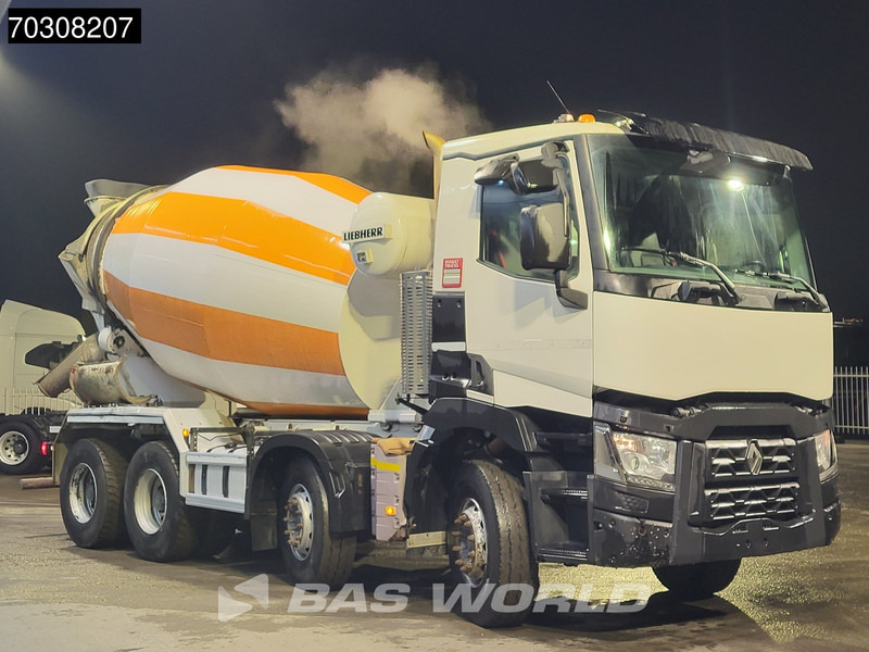 Renault C 380 T 8X4 9m3 Liebherr 904 FL mixer Steelsuspension Big-Axle Automatic Euro 6 - Concrete mixer truck: picture 3 Renault C 380 T 8X4 9m3 Liebherr 904 FL mixer Steelsuspension Big-Axle Automatic Euro 6 - Concrete mixer truck: picture 3