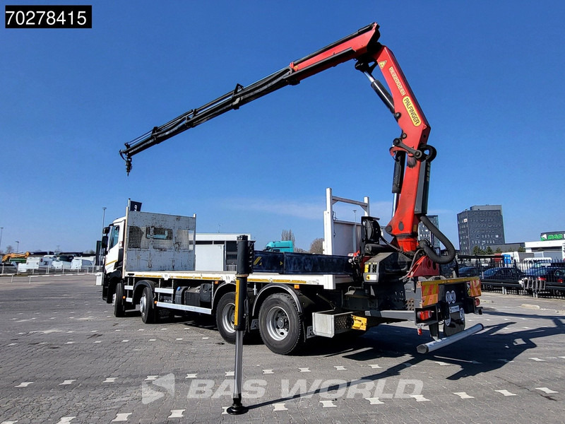 Renault C 430 8X4 Palfinger 22002 EH kran Crane Big-Axle steel suspension Euro 6 - Dropside/ Flatbed truck, Crane truck: picture 2 Renault C 430 8X4 Palfinger 22002 EH kran Crane Big-Axle steel suspension Euro 6 - Dropside/ Flatbed truck, Crane truck: picture 2