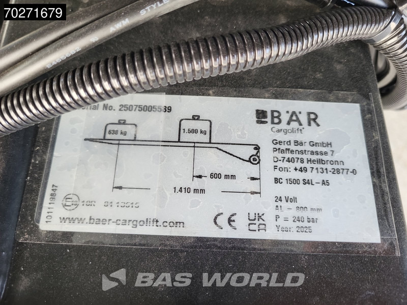 New Box truck Renault D 240 4X2 NEW 240PK 12tonner Ladebordwand ACC Euro 6: picture 17