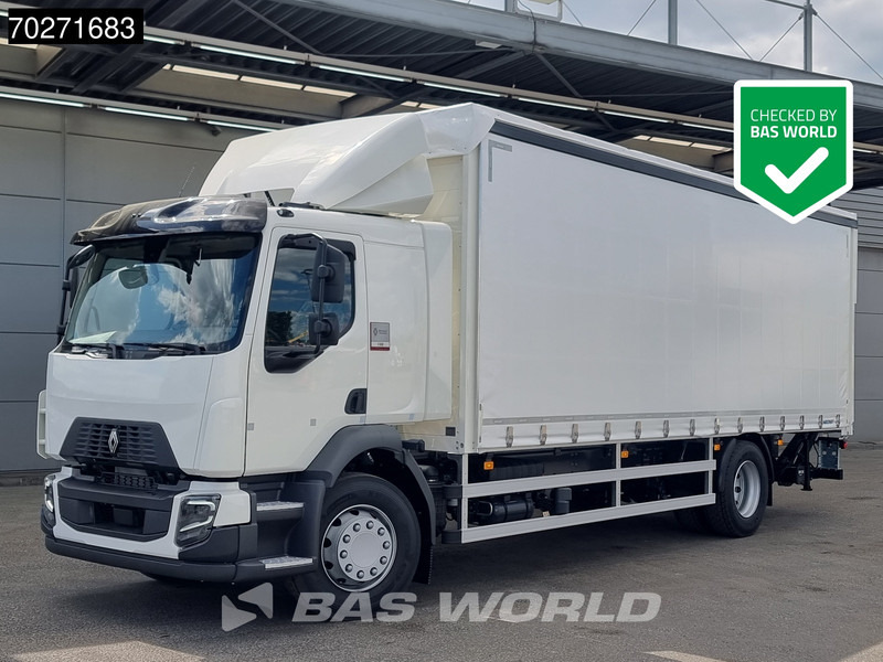 Renault D 280 4X2 NEW 19tons truck 2000kg Ladebordwand Automatic Euro 6 - Curtainsider truck: picture 1 Renault D 280 4X2 NEW 19tons truck 2000kg Ladebordwand Automatic Euro 6 - Curtainsider truck: picture 1